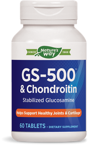 Glucosamine Tablets - GS-500™ and Chondroitin - 60 Tablets