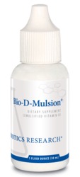 Bio-D-Mulsion by Biotics Research Corporation 1 fl oz (30 ml)
