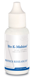 Bio-K-Mulsion by Biotics Research Corporation  1 fl oz (30 ml)