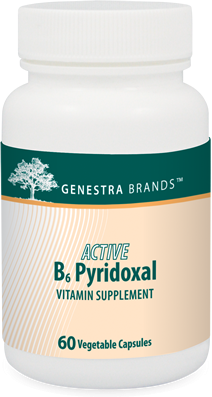 ACTIVE B6 Pyridoxal - 60 Capsules By Genestra Brands