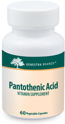 Pantothenic Acid - 60 Capsules By Genestra Brands