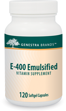 E-400 Emulsified -120 - 120 Capsules By Genestra Brands