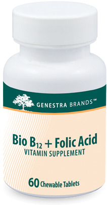 Bio B12 + Folic Acid - 60 Tabs By Genestra Brands