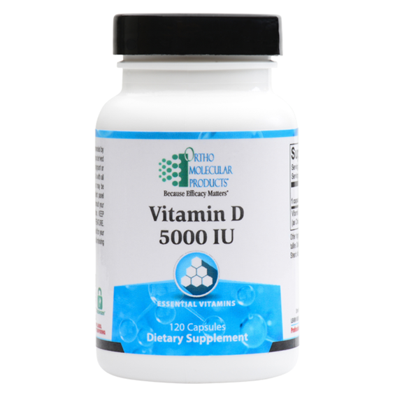 Vitamin D 5000IU 120 capsules by Ortho Molecular