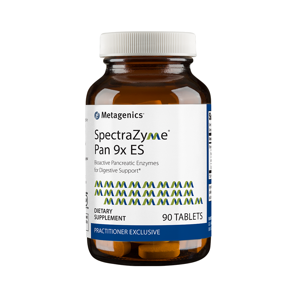 SpectraZyme Pan 9x ES By Metagenics 90 Tablets