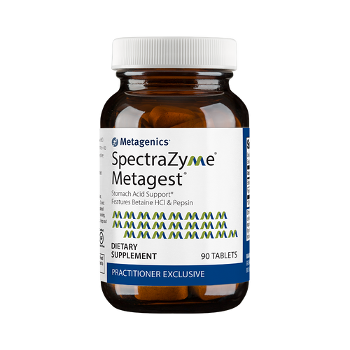 SpectraZyme Metagest By Metagenics 90 Tablets