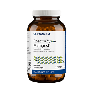 SpectraZyme Metagest By Metagenics 270 Tablets