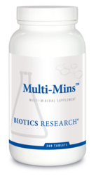 Multi-Mins by Biotics Research Corporation  360 Tablets