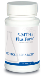 5-MTHF Plus Forte by Biotics Research Corporation 60 Tablets