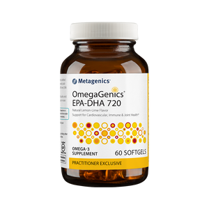 OMEGAGENICS™ EPA-DHA 720 LEMON-LIME by Metagenics 60 GELS