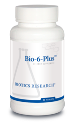 Bio-6-Plus By Biotics Research Corporation 90 Tablets