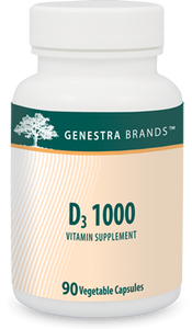 D3 1000 - 90 Capsules By Genestra Brands