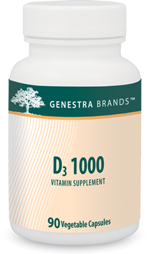 D3 1000 - 90 Capsules By Genestra Brands