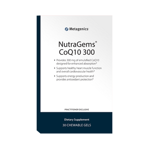 NutraGems CoQ10 300 by Metagenics 30 Chewable Gels