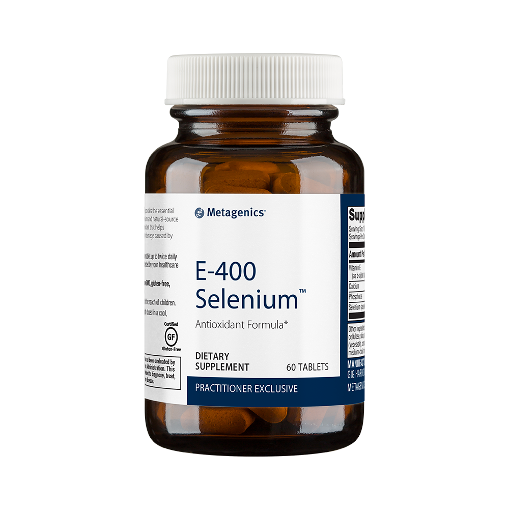 E-400 Selenium By Metagenics 60 Tablets