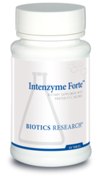 Intenzyme Forte by Biotics Research Corporation  50 Tablets