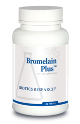Bromelain Plus (Lactose Free) by Biotics Research Corporation  100 Tablets