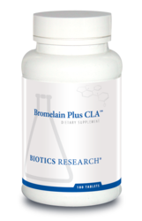 Bromelain Plus CLA by Biotics Research Corporation  100 Tablets