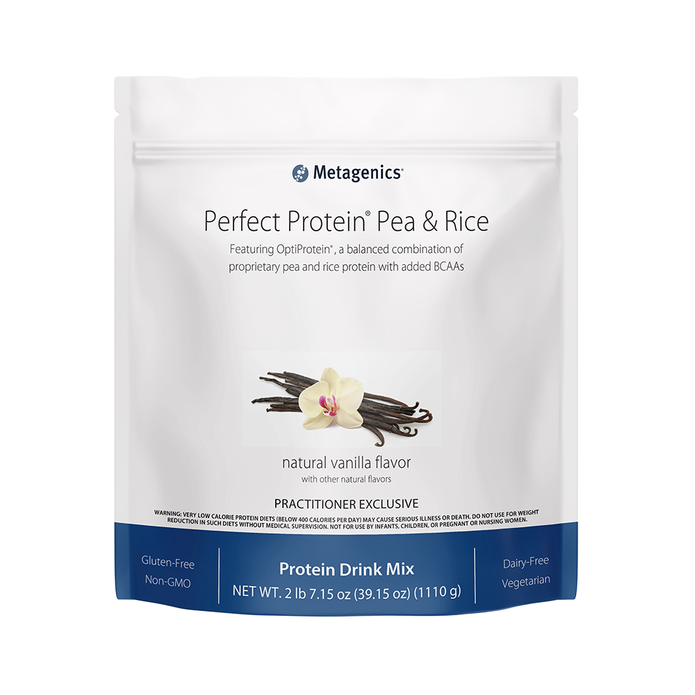 Perfect Protein Pea & Rice (Vanilla) By Metagenics 2lb 7.15 oz (1110 g)