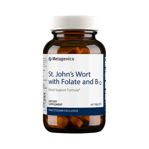 St. John's Wort with Folate and B12 By Metagenics 60 Tablets