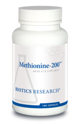 Methionine-200 By Biotics Research Corporation  100 Capsules