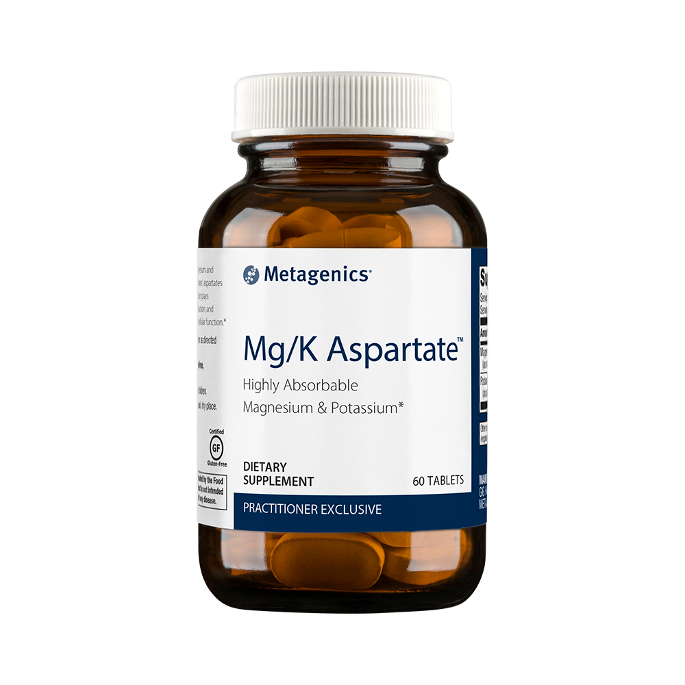 Mg/K Aspartate By Metagenics 60 Tablets