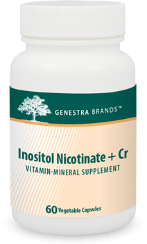Inositol Nicotinate + Cr - 60 Capsules By Genestra Brands