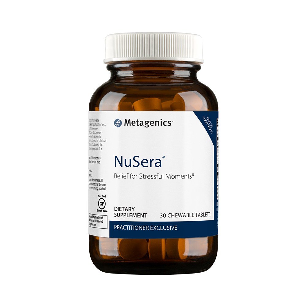 NuSera by Metagenics 30 Chewable Chocolate Tablets