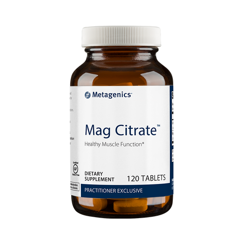 Mag Citrate By Metagenics 120 Tablets