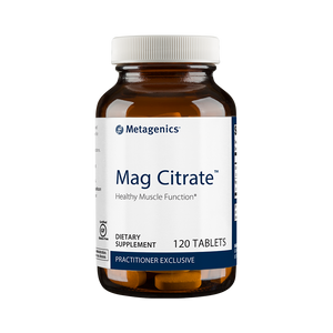 Mag Citrate By Metagenics 120 Tablets