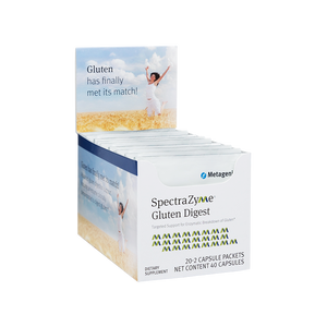 SpectraZyme Gluten Digest By Metagenics 40 Capsules