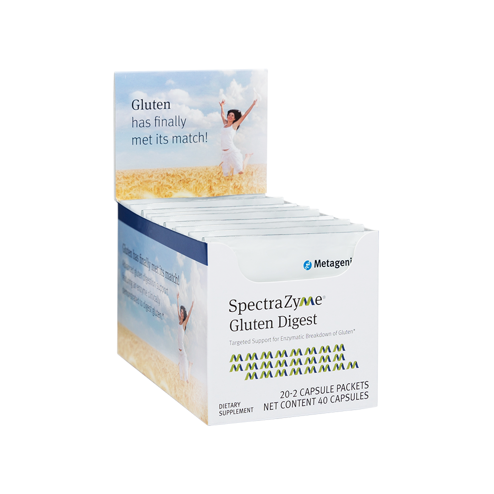 SpectraZyme Gluten Digest By Metagenics 40 Capsules