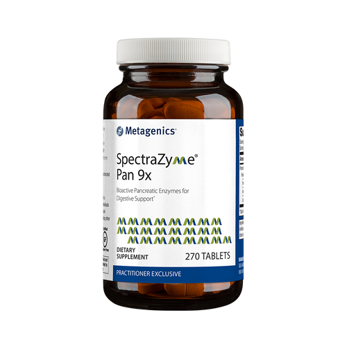 SpectraZyme Pan 9x By Metagenics 270 Tablets