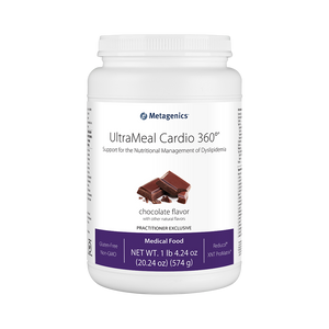 UltraMeal Cardio 360°® Pea & Rice Protein (Chocolate) By Metagenics 1 lb 4.24 oz (574 g)