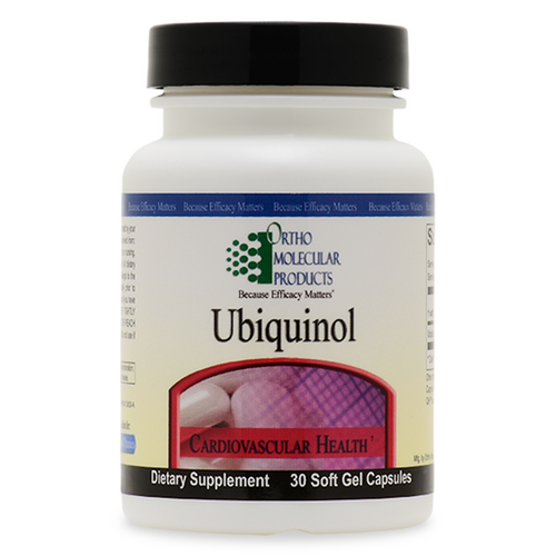 Ubiquinol 30 capsules by Ortho Molecular