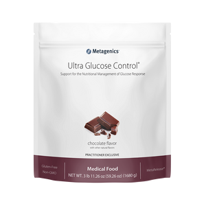 Ultra Glucose Control® (Chocolate) By Metagenics 30 Servings 3 lb 9.04 oz  ( 57.14 oz ) ( 1,620 g )