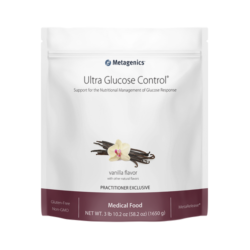 Ultra Glucose Control® (Vanilla) By Metagenics 30 Servings 3 lb 10.2 oz ( 58.20 oz ) ( 1,650 g )