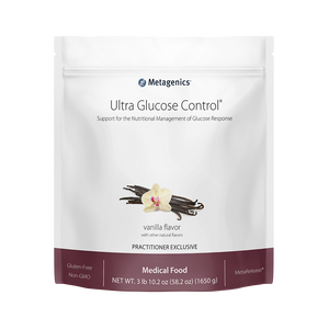 Ultra Glucose Control® (Vanilla) By Metagenics 30 Servings 3 lb 10.2 oz ( 58.20 oz ) ( 1,650 g )