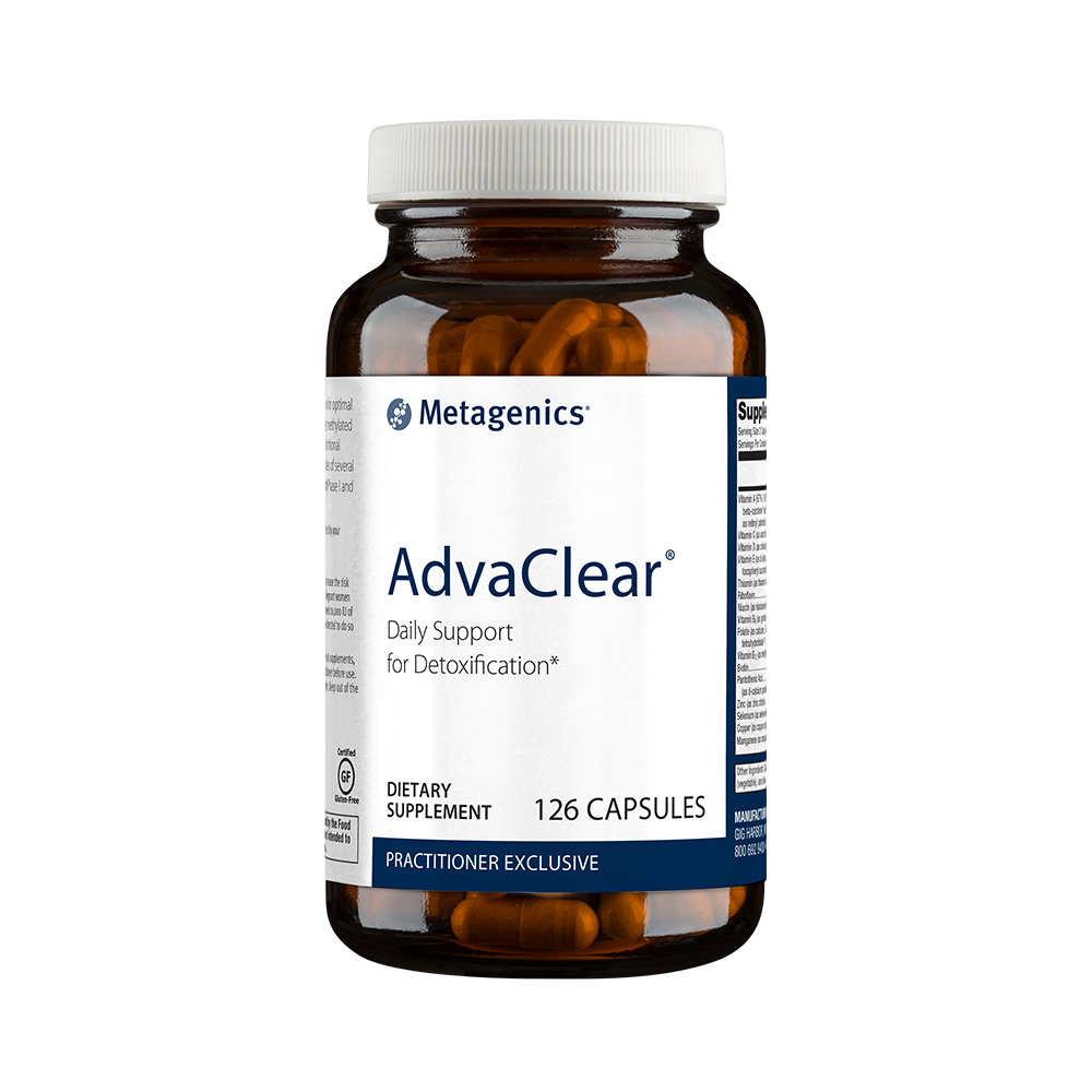 AdvaClear By Metagenics 126 Capsules