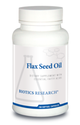 Flax Seed Oil Caps by Biotics Research Corporation  100 Capsules