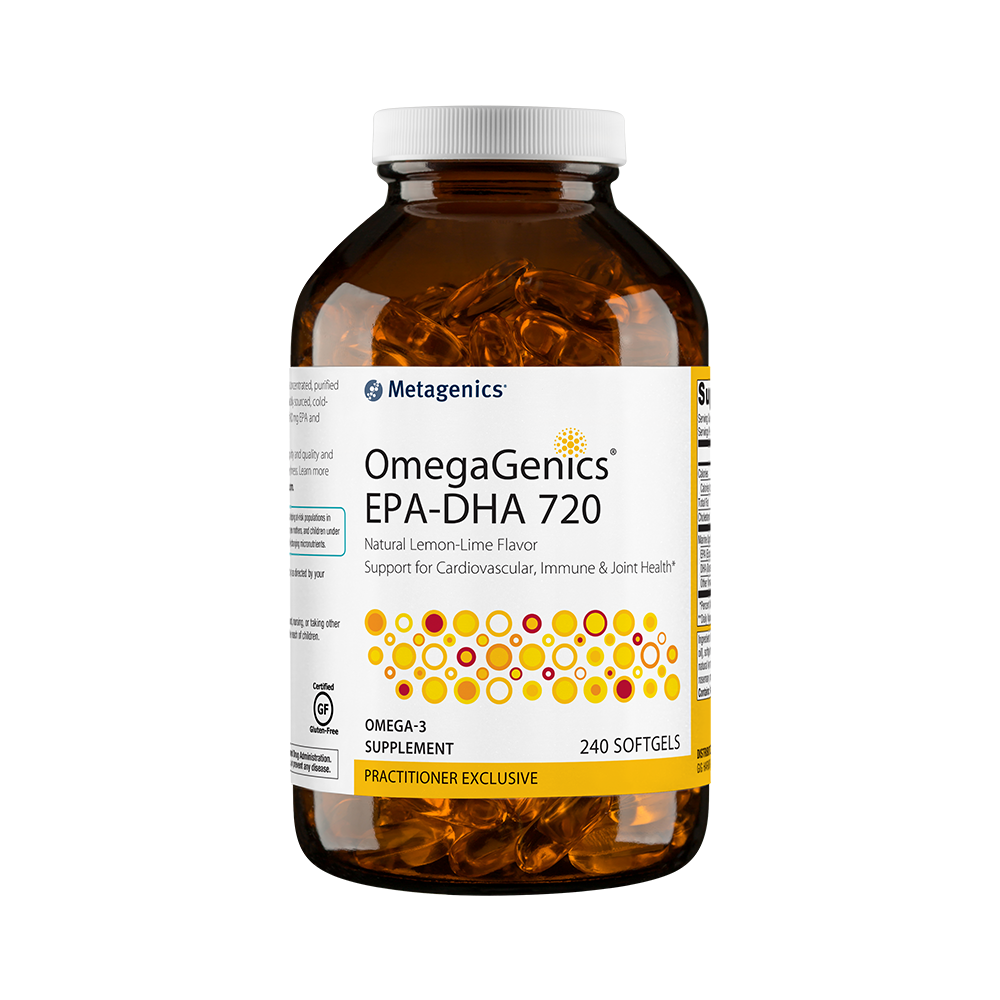 OMEGAGENICS™ EPA-DHA 720 LEMON-LIME by Metagenics 240 GELS