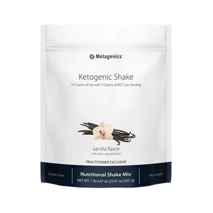 Ketogenic Shake (Vanilla) By Metagenics 1 lb (6.47 oz)