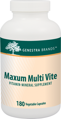 Maxum Multi Vite - 180 Capsules By Genestra Brands