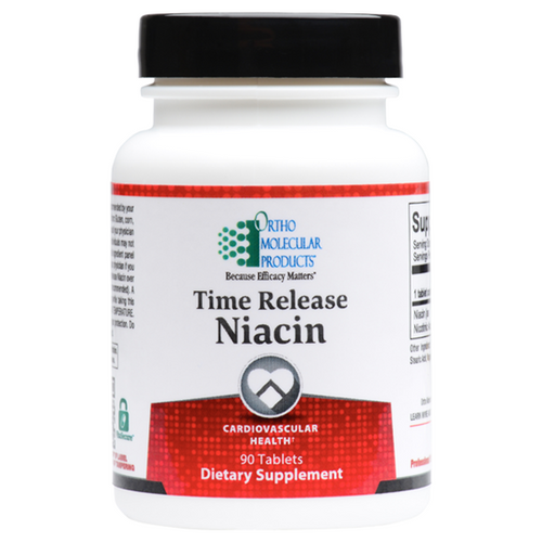 Time Release Niacin 90 capsules by Ortho Molecular