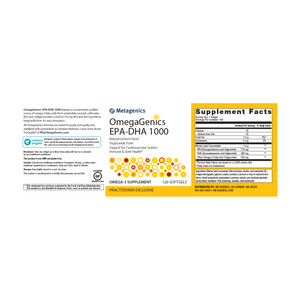 OMEGAGENICS™ EPA-DHA 1000 by Metagenics 120 Softgels