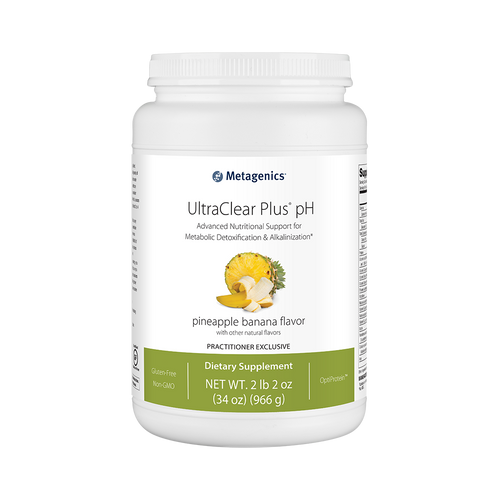 UltraClear Plus® pH Pineapple Banana Flavor By Metagenics 2 lb 2 oz (966 g)