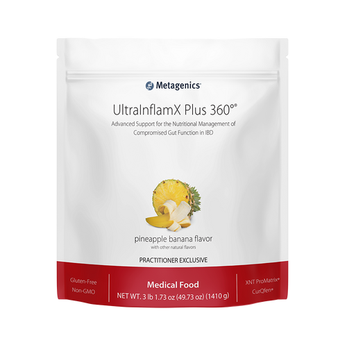 UltraInflamX® Plus 360 Medical Food by Metagenics Pineapple/Banana Flavor 23.21 oz.