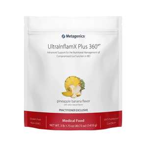 UltraInflamX® Plus 360 Medical Food by Metagenics Pineapple/Banana Flavor 23.21 oz.