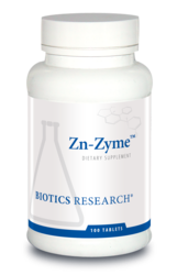 Zn-Zyme by Biotics Research  100 tablets