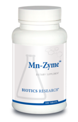 Mn-Zyme (10 mg)  By Biotics Research Corporation  100 Tablets